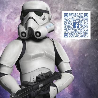 Affiche poteau expo star wars